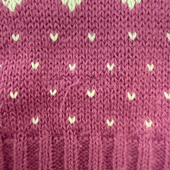 Vintage JCPenney Purple Teddy Bear Sweater Vest Girls' M (10-12) - Picture 6 of 13